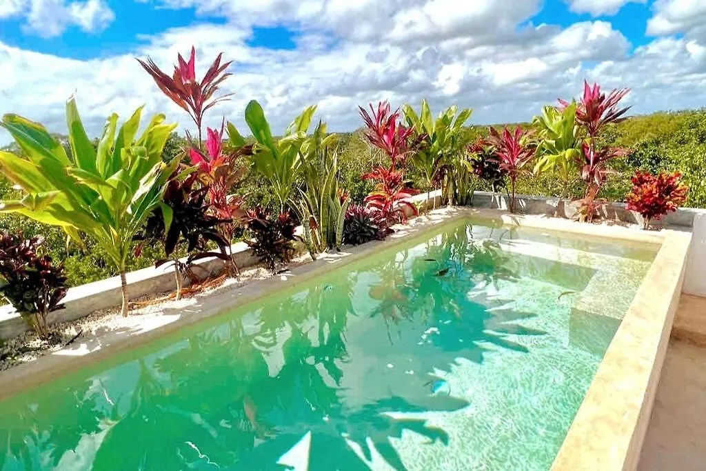 Lush Tulum Rooftop Condo With Ensuite Pool & Wifi Appartamento
